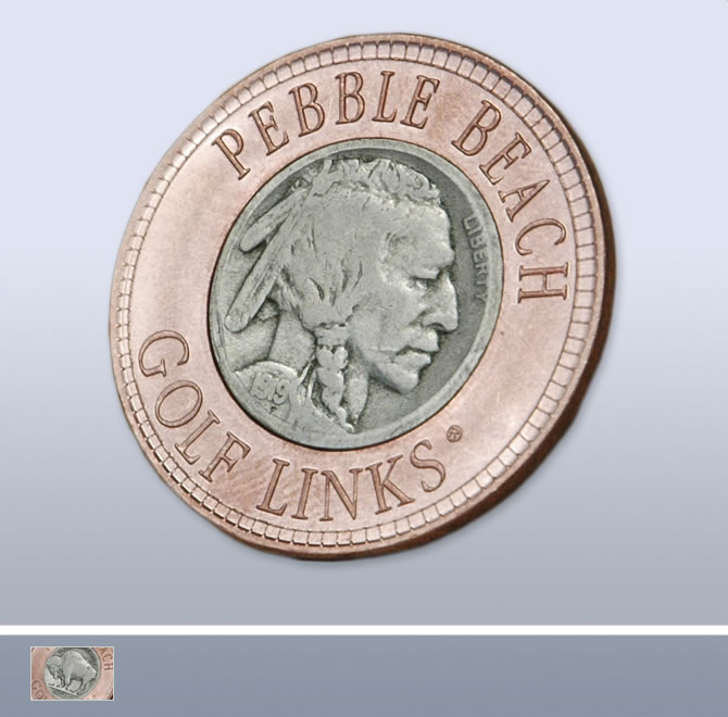 1919 Pebble Beach Ball Marker